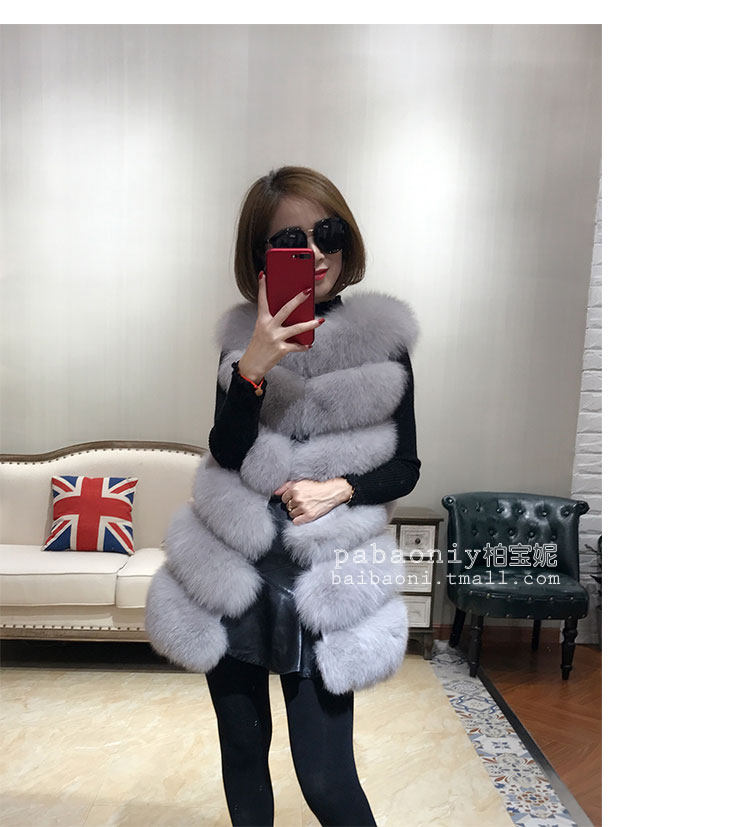 Manteau de fourrure femme PABAONIY    - Ref 3171713 Image 35