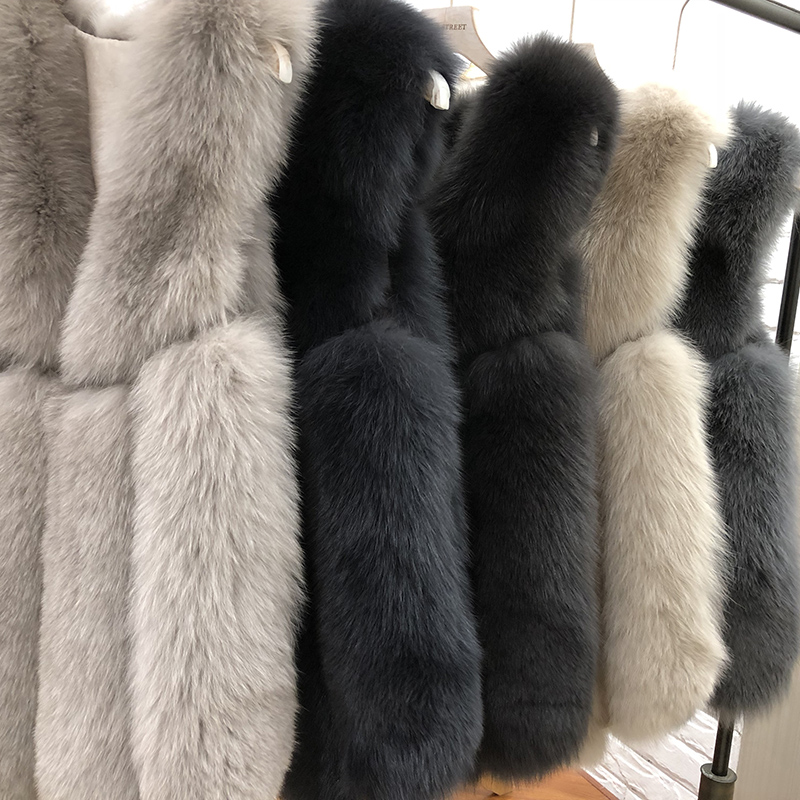 Manteau de fourrure femme PABAONIY    - Ref 3172582 Image 4