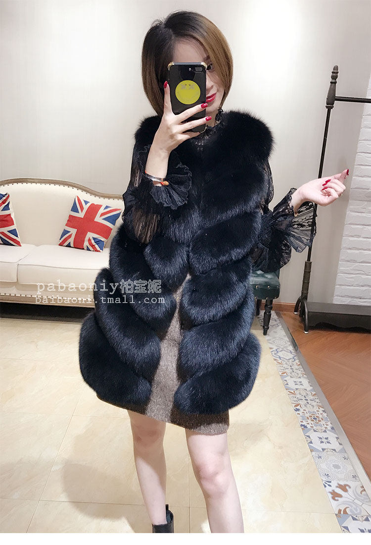 Manteau de fourrure femme PABAONIY    - Ref 3171713 Image 30