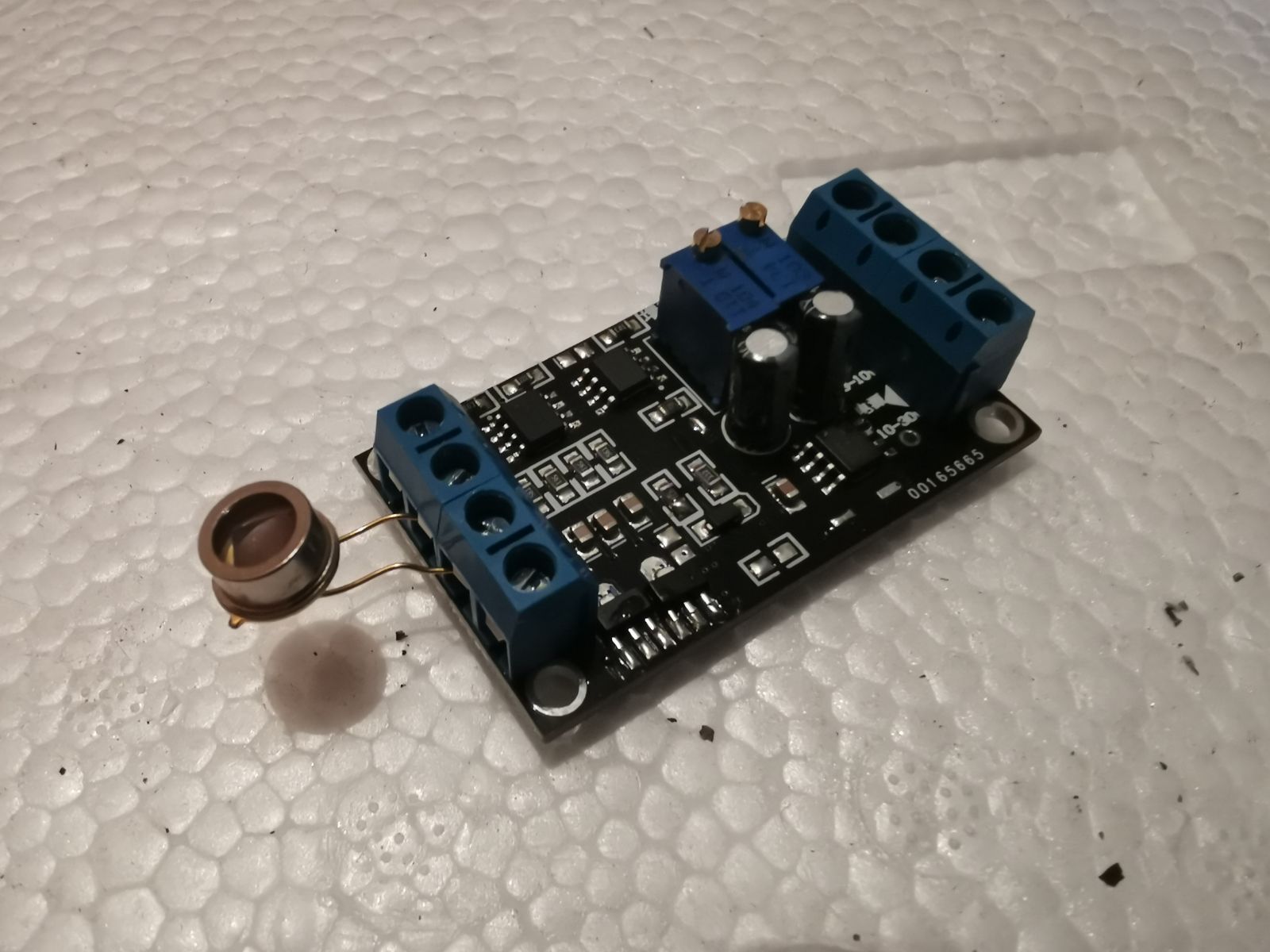 IV conversion amplifier voltage signal amplifying photoelectric amplifier module current-to-voltage shot-Taobao