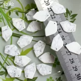 Агатовая бирюзовая натуральная вода из нефрита, аксессуар, аксессуары, 14×21мм, «сделай сам»