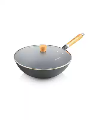 Jiuyang wok CZB3025 household non-pig iron wok flat cast iron induction cooker gas stove 3