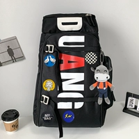 Черная джинсовая подвеска, значок