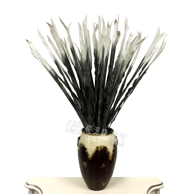 Peel Sword Leaf leaf emulation flower and grass flower arrangement material 1484 sparkling sword foliage false height up ingredients flower and grass grow branches leaves