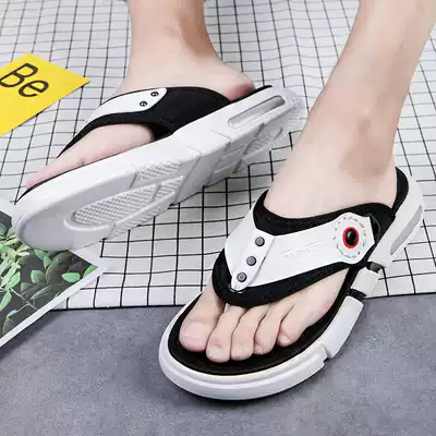 Men's slippers summer trend Korean version of the personality non-slip slippers to wear outside fashion outdoor beach sandals flip flops men