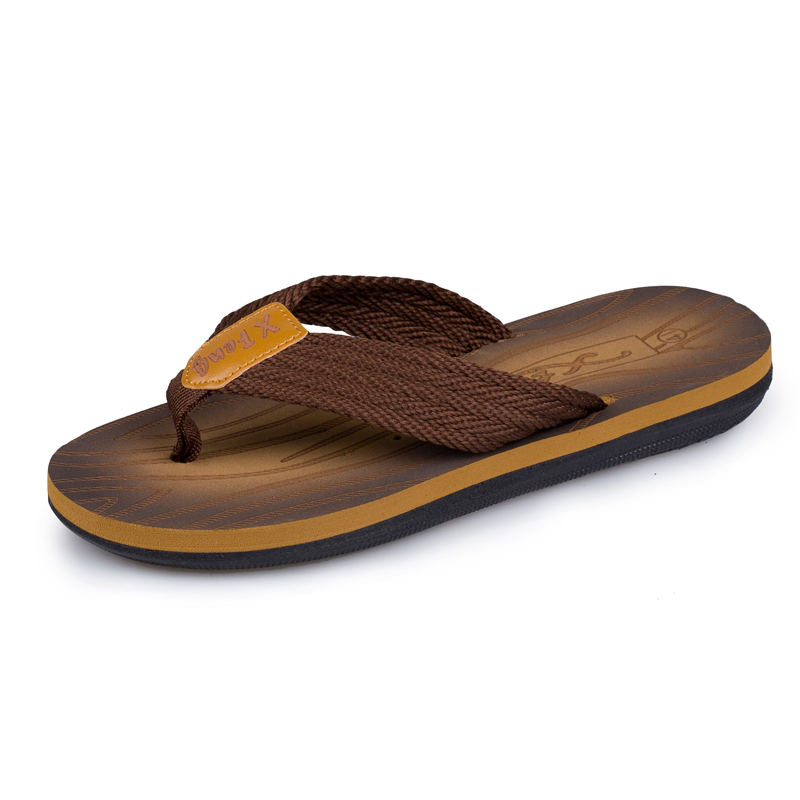 2018 dép mới của nam giới toe mềm dưới bãi biển giày dép nam dual-sử dụng flip-flops nam triều mùa hè trượt