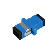 Coupleur à un seul travailleur coupleur fibre optique SC FC LC ST Connecteur de fibre optique Adaptateur de fibre optique Adaptateur de classe de télécommunications