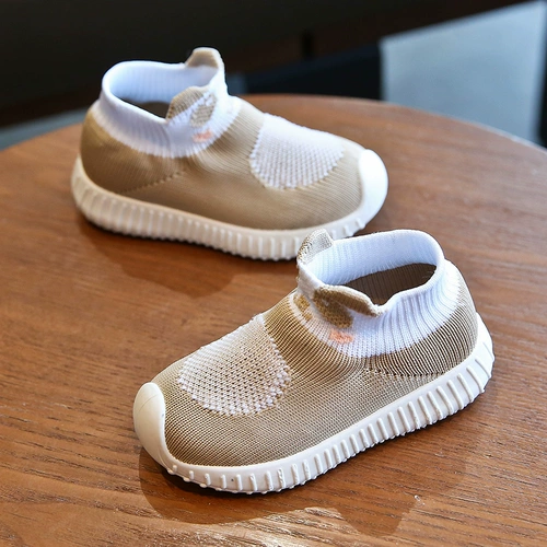 Летняя детская милая спортивная обувь, мультяшные дышащие туфли для мальчиков, нескользящие модные носки, удобная обувь