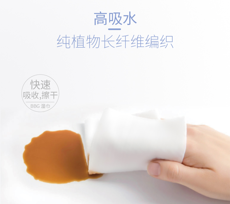 BBG sơ sinh tay lau giấy với một túi nhỏ lau ướt 20 * 5 bao bì khăn giấy agi