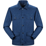 Джинсовый комбинезон, мужская износостойкая хлопковая униформа медсестры для работы, увеличенная толщина, защита от ожогов