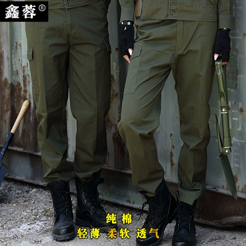 Рабочие летние джинсовые тонкие износостойкие хлопковые штаны, защита от ожогов