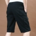 Jeep khiên mùa hè quần short mỏng nam nhiều túi cắt quần thời trang cotton lỏng quần thường xuyên quần yếm quần - Quần short quần âu Quần short