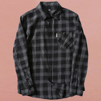 Spring Pure Cotton Plaid Shirt Men Casual Long Sleeve Inch Jacket Full Cotton Fashion Comfort Pocket Large Code Loose Blouse