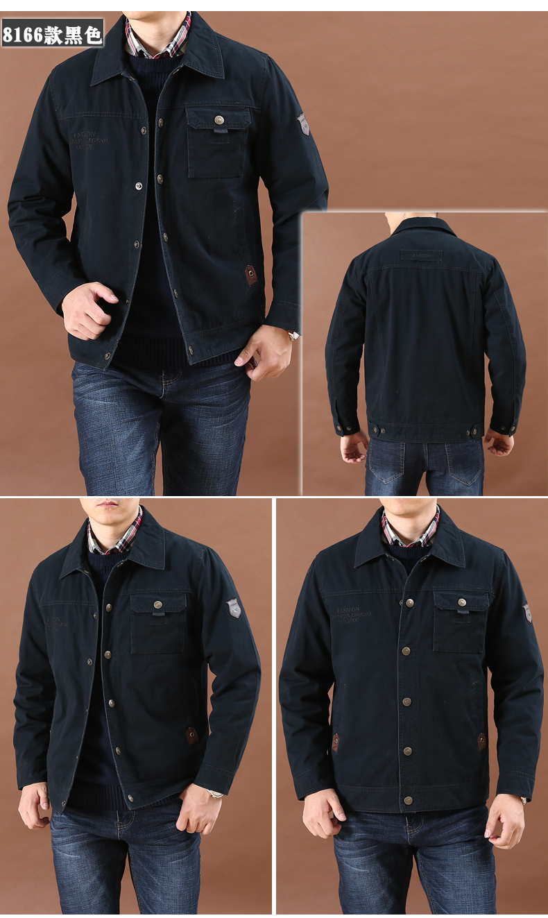 Blouson homme NIANJEEP    manches longues en Coton - Ref 3118365 Image 14