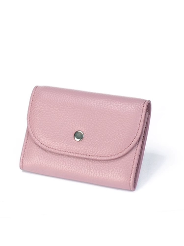 Бумажник, маленькие кожаные монеты, из натуральной кожи