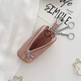 Универсальная ключница подходит для мужчин и женщин, кожаная маленькая небольшая сумка, ключи от машины, из натуральной кожи, воловья кожа