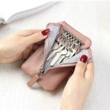 Кожаная ключница, сумка через плечо, кошелек, универсальный вместительный и большой картхолдер, маленький бумажник, воловья кожа