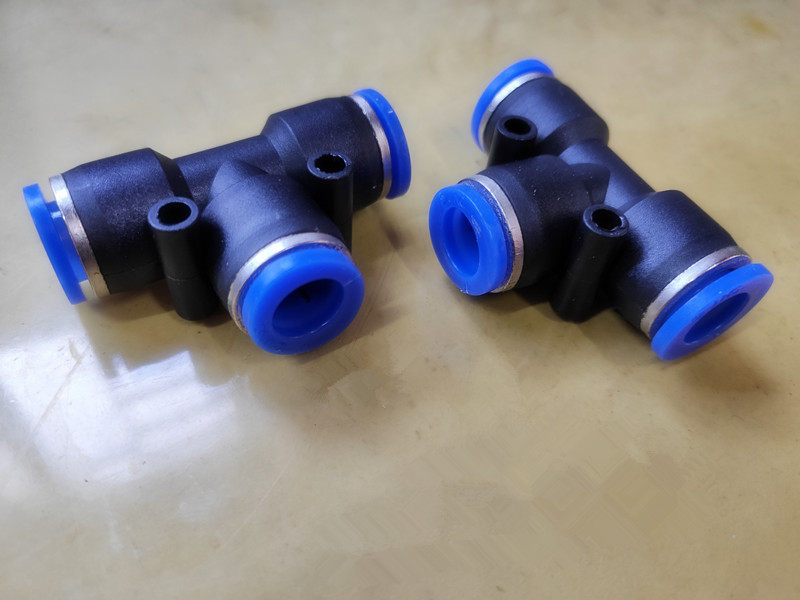 JNC Jeennsey pneumatically PE-4 -6 -8 -10 -14 -16 -16 T type SPE tee joint