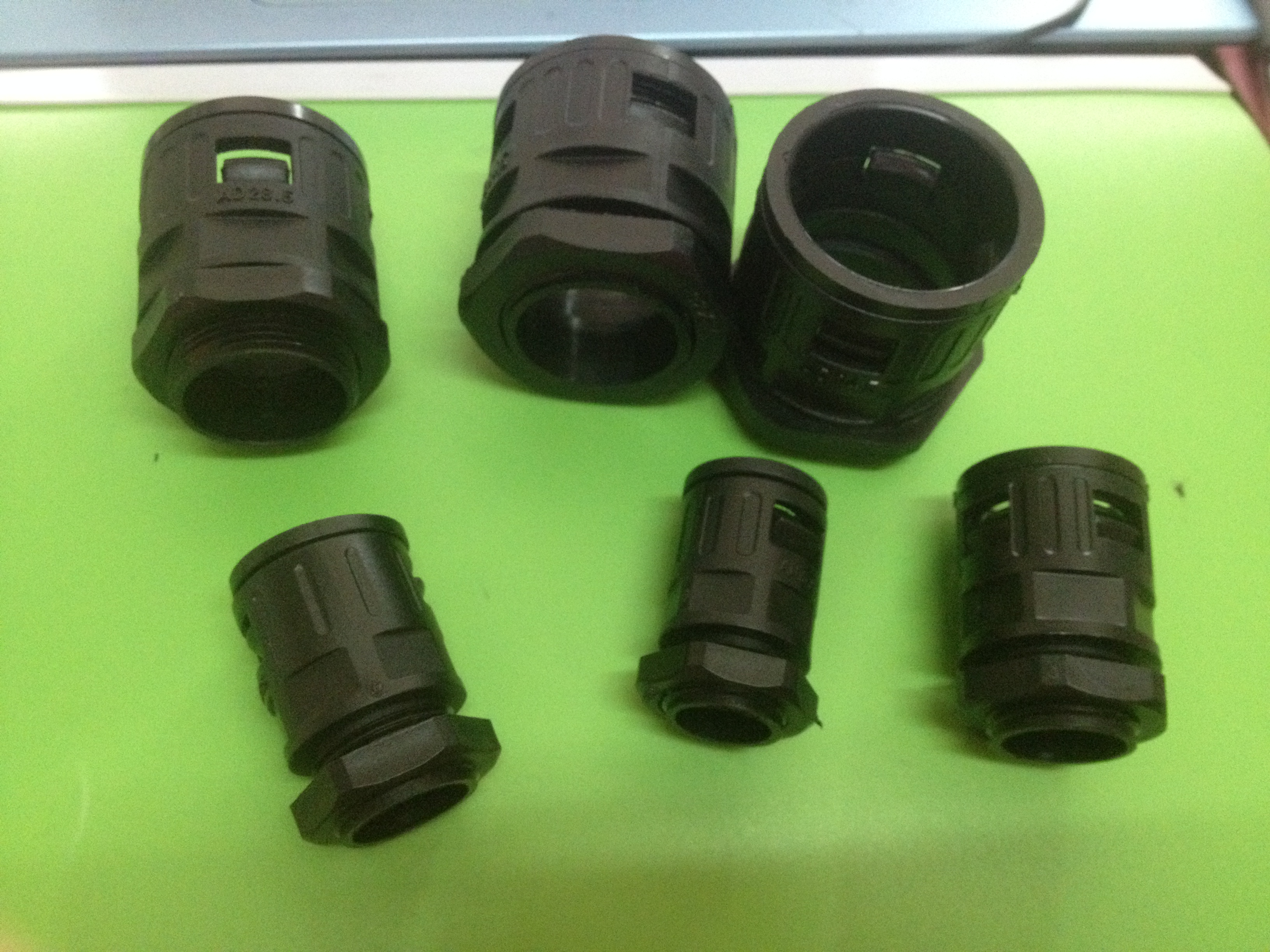 Corrugated hose connector AD54 5 hose waterproof joint nylon hose connector PG48 M50