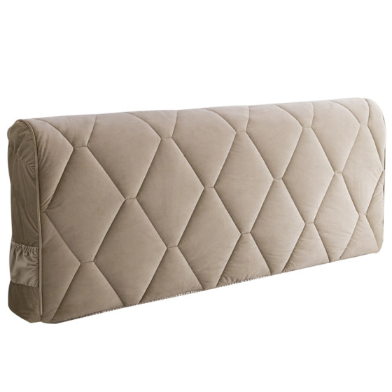 2026 New Model Full-Cover Thickened Headboard Cover Universal Backrest Soft Cover European-Style Leather Bed Wooden Headboard Cover Protective Cover