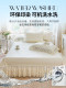 Summer Princess Style Cool Silk Bean Ice Silk Mat Three-Piece Set Washable Machine Washable Bed Cover Bed Skirt Soft Mat