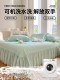 2026 New Model A-Grade Ice Silk Cooling Mat Bed Skirt Three-Piece Set for Single Bed, Machine Washable, High-End Air-Conditioned Mat for Summer