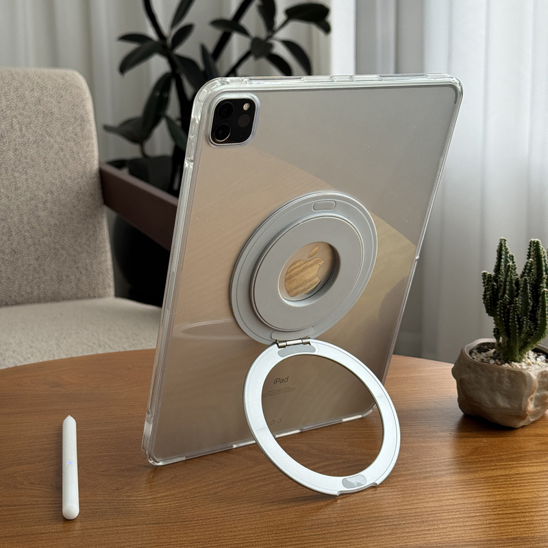 Ring Pivot Case Suitable for Apple iPad Air 8 Protective Case Pro Anti-Bending Anti-Drop 13 Full Edge Coverage iPad 11Th Generation 10.2 Tablet Transparent 9.7 Single Back Case A16 New 12.9 Mini 7 Case 2026 Ring Pivot Case Suitable for Apple iPad Air 8 Protective Case Pro Anti-Bending Anti-Drop 13 Full Edge Coverage iPad 11Th Generation 10.2 Tablet Transparent 9.7 Single Back Case A16 New 12.9 Mini 7 Case 2026