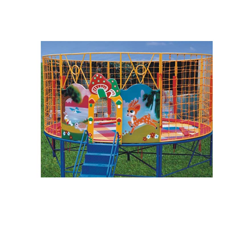 Children's trampoline kindergarten trampoline outdoor large trampoline jumping bed manufacturer direct