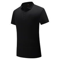 High-end POLO shirt customized Chinese aerospace enterprise work clothes customized lapel short-sleeved T-shirt embroidered with printed logo