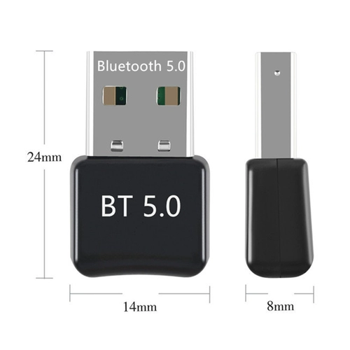 Адаптер Bluetooth 5.0 для настольного компьютера, внешний USB-кабель для клавиатуры без мыши, Bluetooth-гарнитура, принтер, аудио