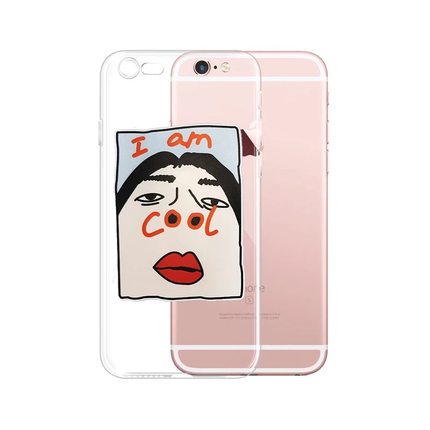 搞怪鼻孔cool软壳X苹果6手机壳iPhone7plus\/8