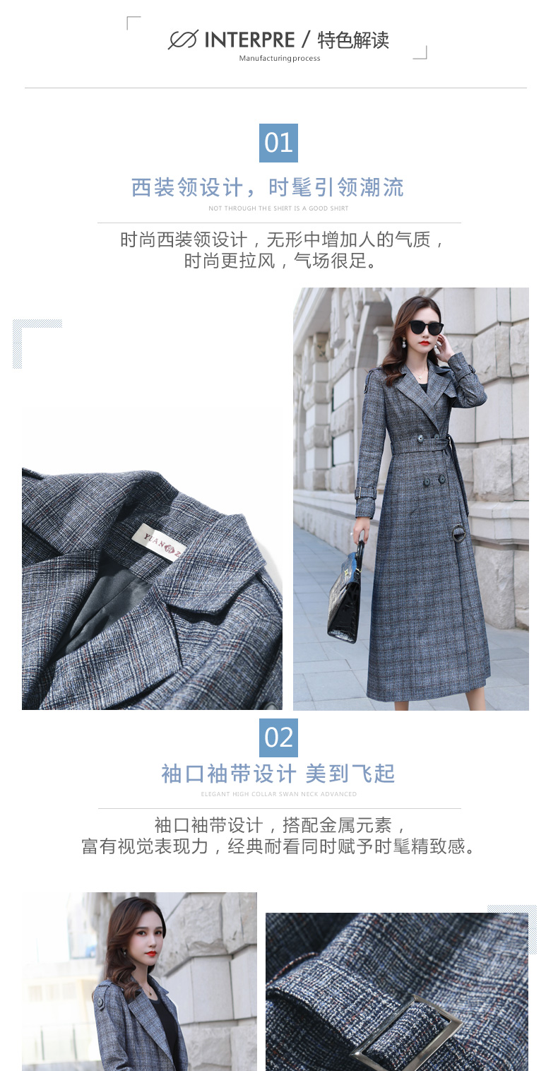 Trench pour femme      en Polyester - Ref 3226443 Image 8