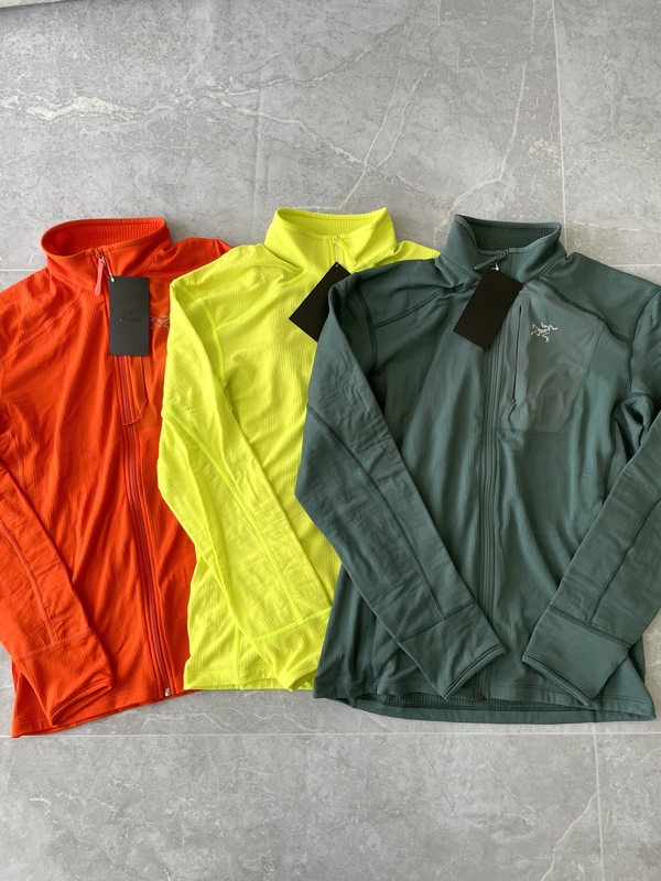Authentic In-Stock Arcteryx Delta Jacket with Patchwork Stand Collar and Zipper Windproof Jacket