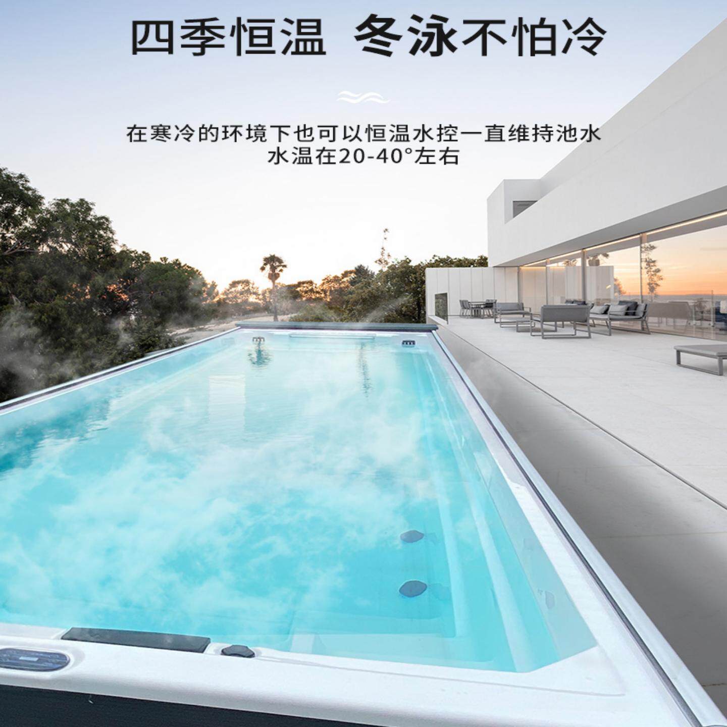 别墅户外恒温无边际智能泳池:享受私人海滩般的奢华体验!-游泳池-淘宝好物网