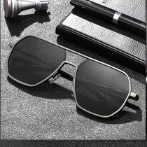 Aluminum magnesium polarized high definition fishing glasses sunglasses for men driving photochromic 8692 sunglasses large frame driving women