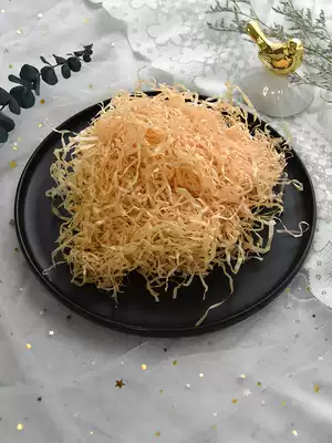 Koko Raffia grass filled paper Gift box Packaging materials Happy candy box decorations Birthday color shredded paper silk