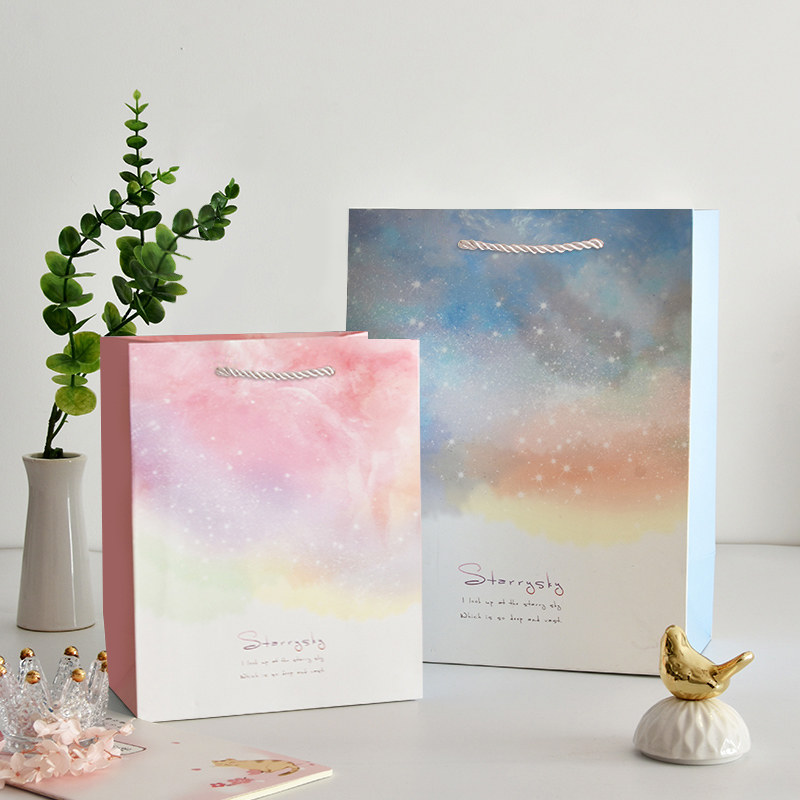 Gift Bag Carry-on Bag Large Number Ins Cute Creative Birthday Gift Gift Bag Custom Valentine's Gift Bag