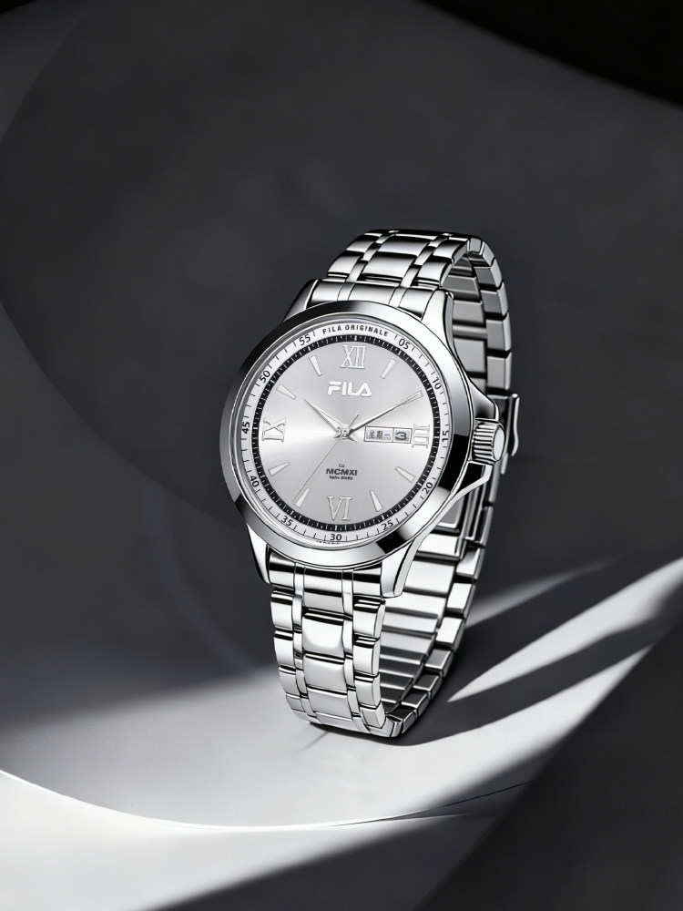 Fila Steel Band Men's Watch, High-End, Niche, Gift for Boys, Friends, Dad, Watch Gift 6737