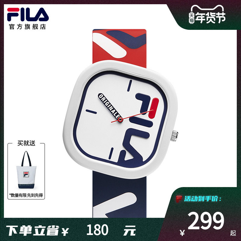 FILA Fila watch color male and female couple watch simple sports waterproof niche watch 6098