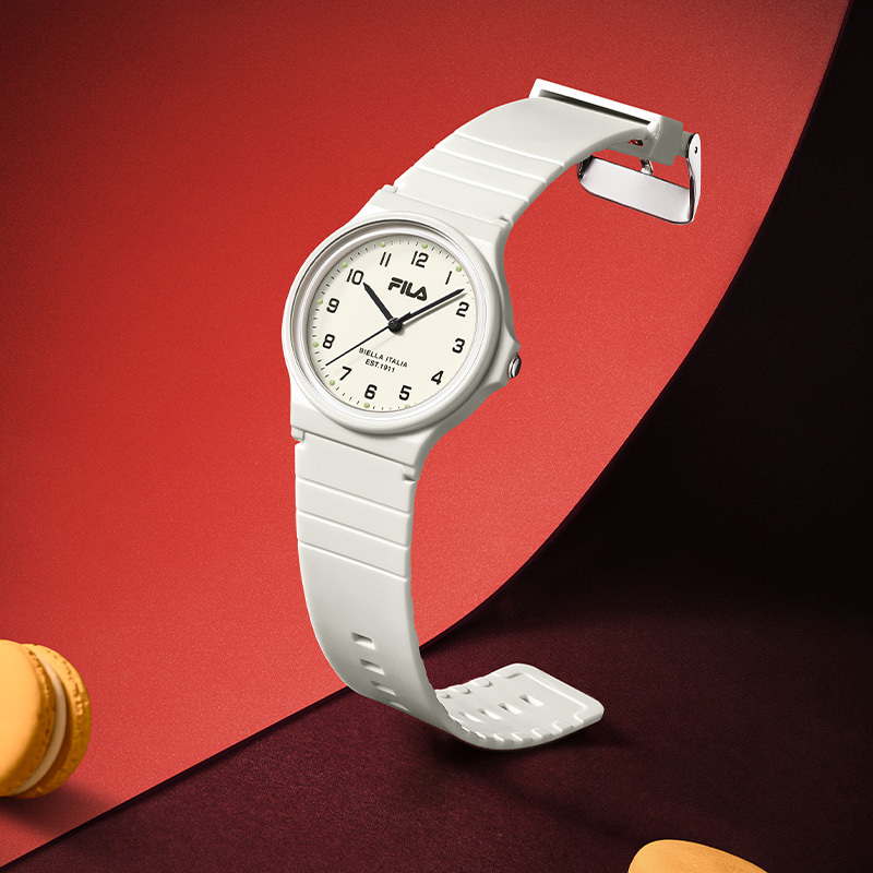 Fila Watch for Female Students, Suitable for Middle and High School Exams, Silent Digital Quartz Watch for Men, Model 6586