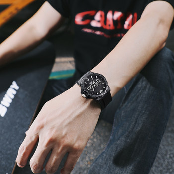 Fila Fashion Trendy Sports Watch for Middle and High School Students, Versatile Analog Silicone Watch 6668