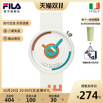 New FILA Phila Le official male and female watches lovers fashion students waterproof sports silicone watch 6126