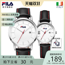 FILA Phila Le Watch Men and Women Couple Watch Quartz Watch Fashion Trend Simple Casual Belt Watch 793