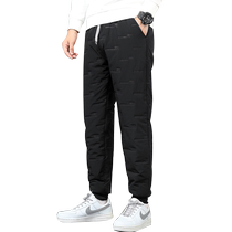 Anjirens new autumn and winter cotton trousers for men loose outer trousers thickened sports warm casual trousers for men