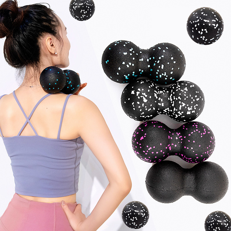 EPP One-Piece Peanut Ball Fascia Ball Muscle Relaxation Massage Ball Hard Foot Sole Back Shoulder Neck Fitness Yoga Ball