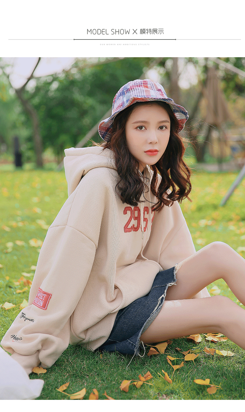 Sweatshirt femme en Coton - Ref 3215338 Image 18