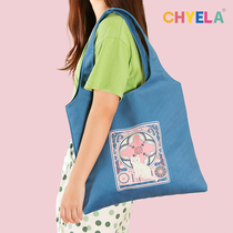 Original design Mu Xia decorative painting men and women shoulder canvas bag retro literary custom canvas bag logoAC129