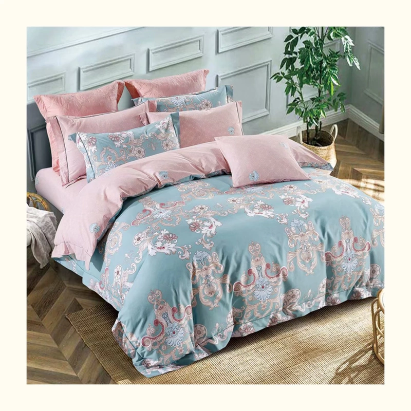 Bộ drap trải giường cotton 4 mảnh cotton tinh khiết không thể thiếu bóng dành cho nam và nữ Giường 1,5 mét 1,8 giường kiểu công chúa - Bộ đồ giường bốn mảnh