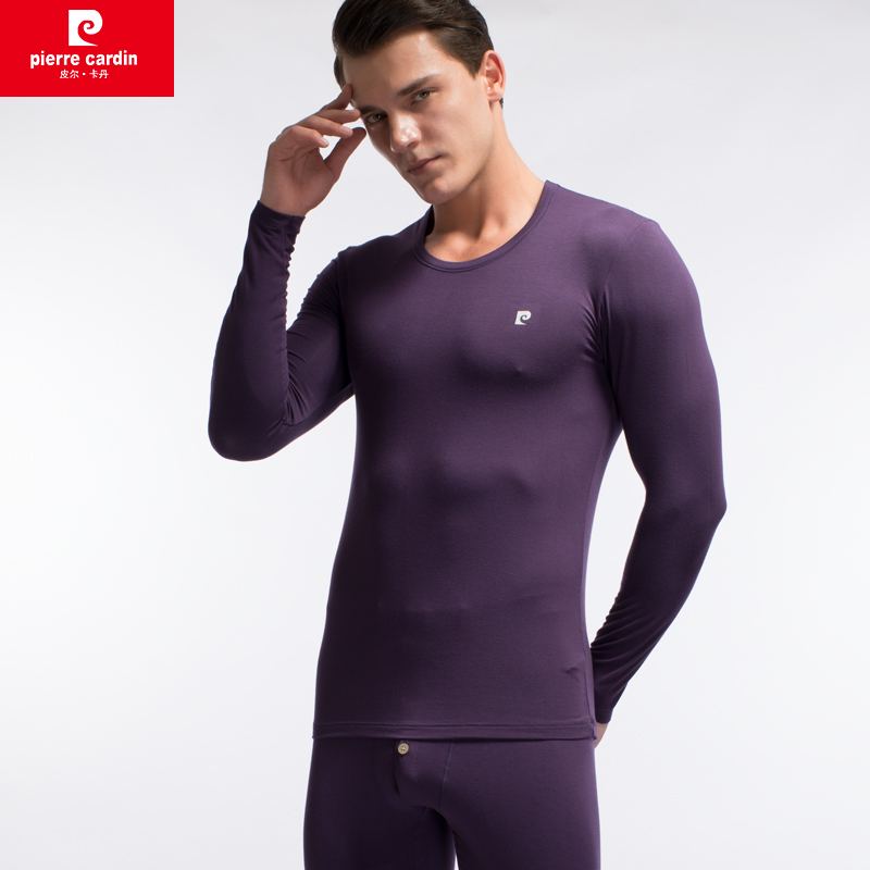 Pierre Cardin Mens Thu quần Mordale áo sơ mi mỏng Dòng quần ấm Underwear Set Mens.