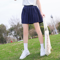 Girls pleated skirt 2022 summer new 9 girls dance skirt student skirt in the big boy A word show thin skirt pants